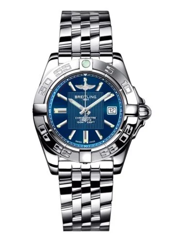 Breitling - A71356L2.C811.778P Galactic 32 Stainless Steel / Metallica Blue / Croco