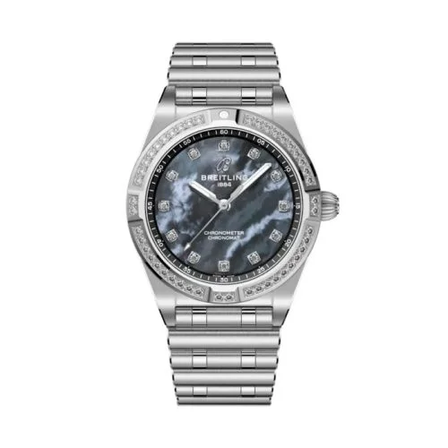 Breitling - A72310531G1A1 Chronomat 28 Stainless Steel - Diamond / Black MOP
