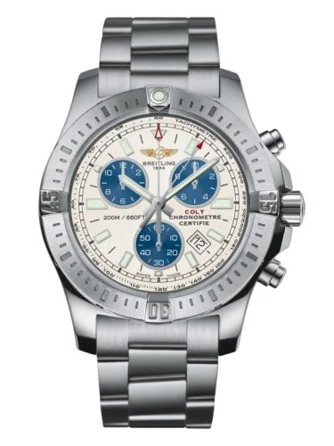 Breitling - A7338811/G790/228S/A20S.1 Colt Chronograph Stratus Silver / Rubber / Pin