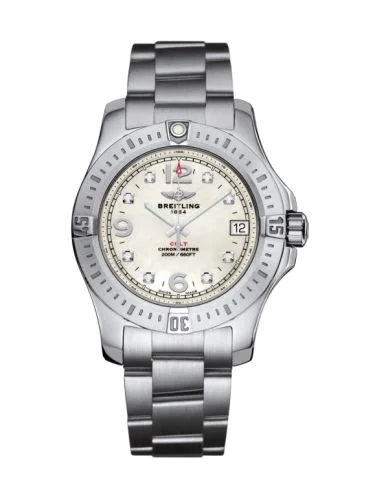 Breitling - A7438911/A771/213X/A16BA.1 Colt 36 Pearl Diamond / Sahara / Pin