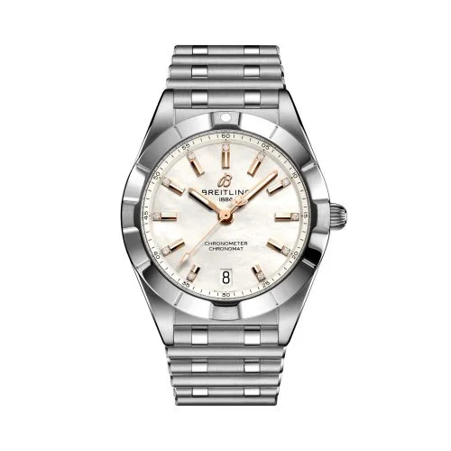 Breitling - A77310101A4A1 Chronomat 32 Stainless Steel / MOP / Rouleaux