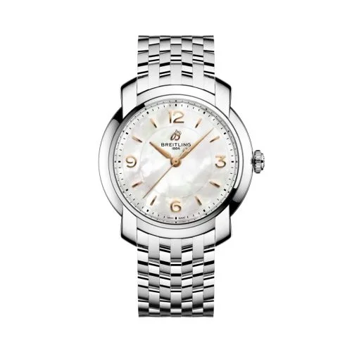Breitling - A77330121A2A1 Lady Premier 32 SuperQuartz Stainless Steel / MOP / Bracelet