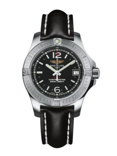 Breitling - A7738811/BD46/408X/A14BA.1 Colt Lady Volcano Black / Calf / Pin
