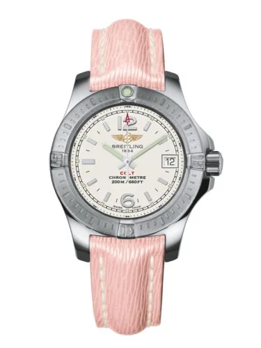 Breitling - A7738811/G793/238X/A14BA.1 Colt Lady Stratus Silver / Sahara / Pin