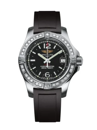 Breitling - A7738853/BD46/133S/A14S.1 Colt Lady Diamond / Volcano Black / Rubber / Pin