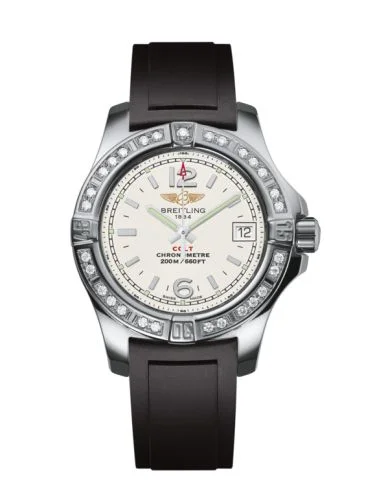 Breitling - A7738853/G793/133S/A14S.1 Colt Lady Diamond / Stratus Silver / Rubber / Pin