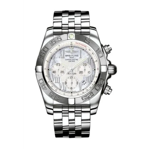 Breitling - AB011011/A691/375A Chronomat 44 Stainless Steel / MOP - Roman / Bracelet
