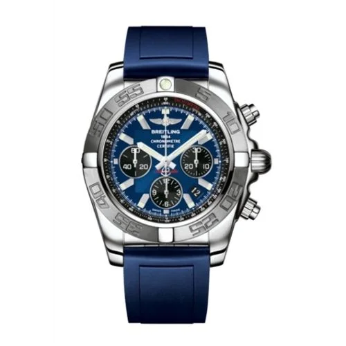 Breitling - AB011011/C789/145S Chronomat 44 Stainless Steel / Blue / Rubber