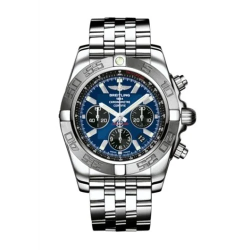 Breitling - AB011011/C789/375A Chronomat 44 Stainless Steel / Blue / Bracelet