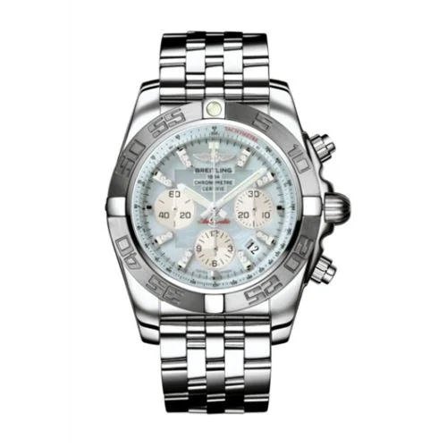 Breitling - AB011011/G686/375A Chronomat 44 Stainless Steel / MOP / Bracelet