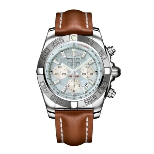 Breitling - AB011011/G686/433X Chronomat 44 Stainless Steel / MOP / Calf