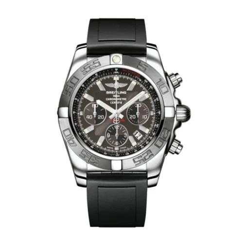 Breitling - AB011011/M524/131S Chronomat 44 Stainless Steel / Grey / Rubber