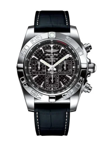 Breitling - AB011012/BF76/296S/A20D.4 Chronomat 44 Stainless Steel / Carbon / Croco Rubber