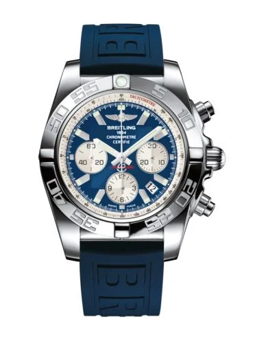 Breitling - AB011012.C788.158S Chronomat 44 Stainless Steel / Blue / Rubber