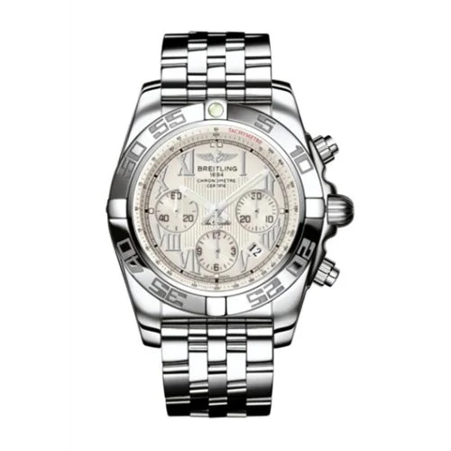Breitling - AB011012.G676.375A Chronomat 44 Stainless Steel / Sierra Silver Roman / Bracelet