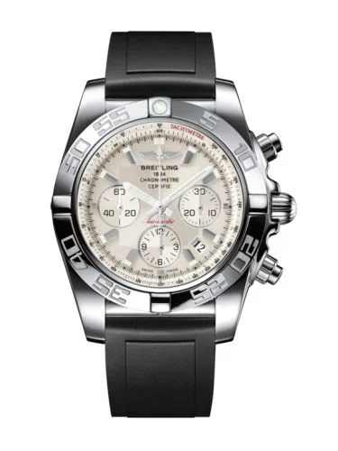 Breitling - AB011012.G684.131S Chronomat 44 Stainless Steel / Silver / Rubber