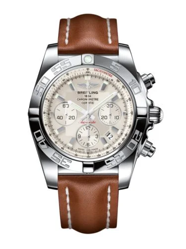 Breitling - AB011012.G684.433X Chronomat 44 Stainless Steel / Silver / Calf