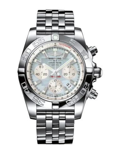 Breitling - AB011012.G685.375A Chronomat 44 Stainless Steel / Gray Pearl / Bracelet