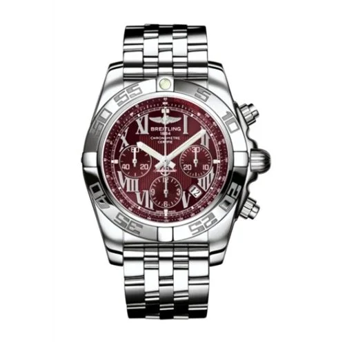 Breitling - AB011012.K522.375A Chronomat 44 Stainless Steel / Mirage Red / Bracelet