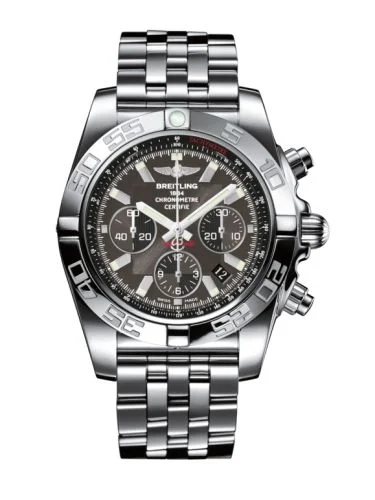 Breitling - AB011012.M524.375A Chronomat 44 Stainless Steel / Carbon Black / Bracelet