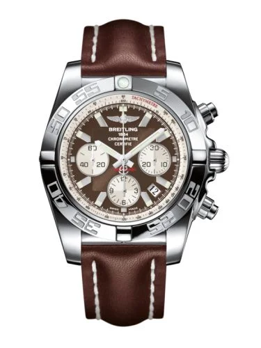 Breitling - AB011012.Q575.437X Chronomat 44 Stainless Steel / Metallica Brown / Calf