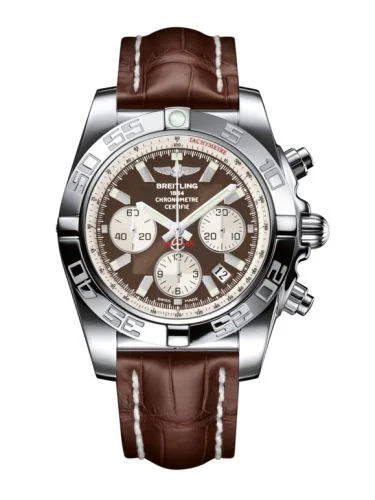 Breitling - AB011012.Q575.739P Chronomat 44 Stainless Steel / Metallica Brown / Croco