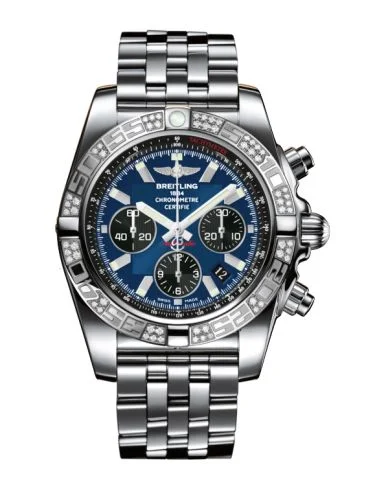 Breitling - AB0110AA.Q575.375A Chronomat 44 Stainless Steel / Diamond / Metallica Brown / Bracelet