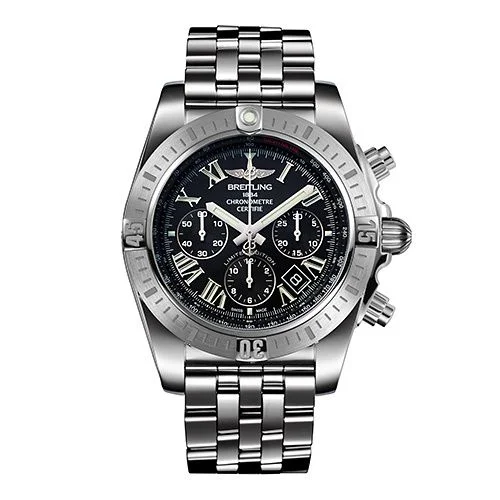 Breitling - AB01153A/BH26/388A Chronomat 44 Stainless Steel / Black - Roman / Japan