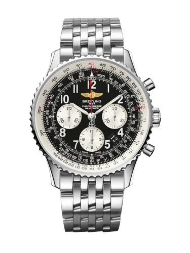 Breitling - AB012012/BB02/447A Navitimer 01 43 Stainless Steel / Black Arabic / Bracelet