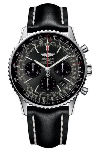 Breitling - AB012124/F569/436X/A20D.1 Navitimer 01 Stainless Steel / Stratus Gray / Calf / Folding