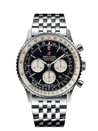 Breitling - AB0127211B1A1 Navitimer 1 B01 Chronograph 46 Stainless Steel / Black / Bracelet