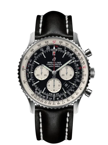 Breitling - AB0127211B1X1 Navitimer 1 B01 Chronograph 46 Stainless Steel / Black / Calf / Pin