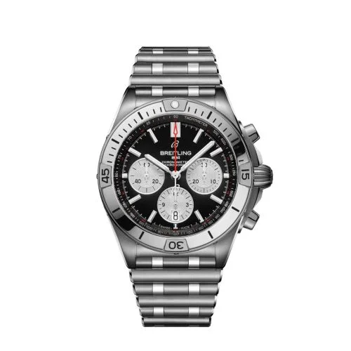 Breitling - AB0134101B1A1 Chronomat B01 42 Stainless Steel / Black / Rouleaux