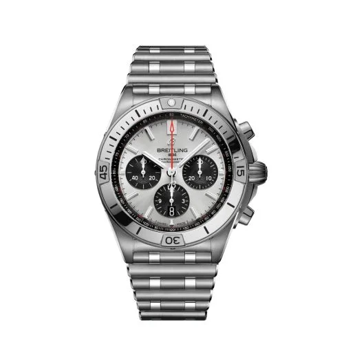 Breitling - AB0134101G1A1 Chronomat B01 42 Stainless Steel / Silver / Rouleaux