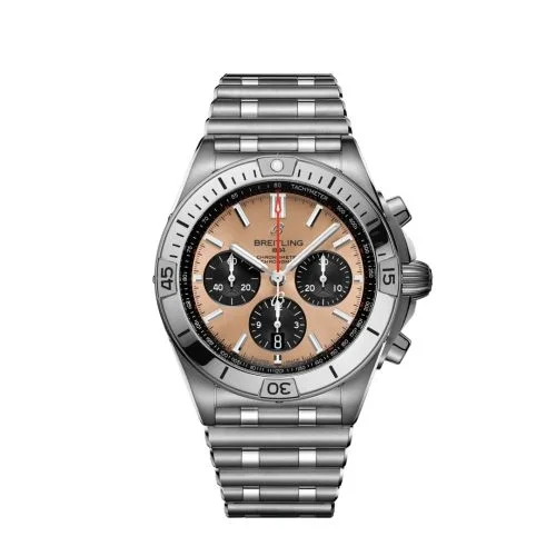 Breitling - AB0134101K1A1 Chronomat B01 42 Stainless Steel / Copper / Rouleaux