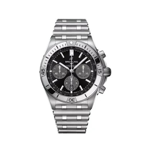 Breitling - AB01341B1B1A1 Chronomat B01 42 Stainless Steel / Black / UK