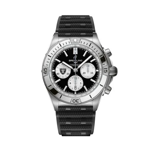 Breitling - AB01342B1B1S1 Chronomat B01 42 NFL Las Vegas Raiders