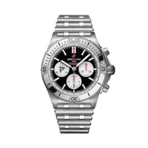 Breitling - AB01342B1B3A1 Chronomat B01 42 NFL Atlanta Falcons / Rouleaux