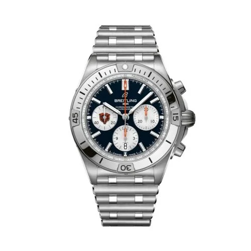 Breitling - AB01342B1C5A1 Chronomat B01 42 NFL Chicago Bears / Rouleaux