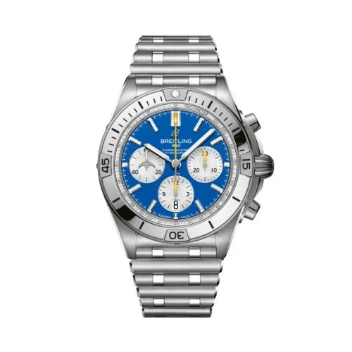 Breitling - AB01342B1C8A1 Chronomat B01 42 NFL Los Angeles Chargers / Rouleaux