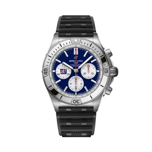 Breitling - AB01342B1CAS1 Chronomat B01 42 NFL New York Giants