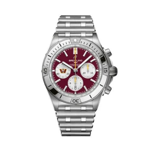 Breitling - AB01342B1K3A1 Chronomat B01 42 NFL Washington Commanders / Rouleaux