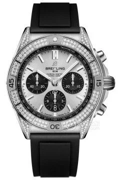 Breitling - AB0134721G1S1 Chronomat B01 42 Stainless Steel - Diamond / Silver / Rubber