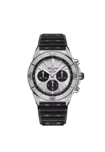 Breitling - AB0134721G1S2 Chronomat B01 42 Stainless Steel - Diamond / Silver / Rubber