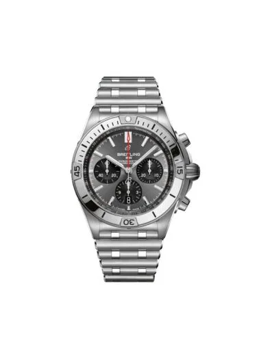 Breitling - AB01348A1B1A1 Chronomat B01 42 Stainless Steel / Anthracite / Rouleaux / Boutique Edition