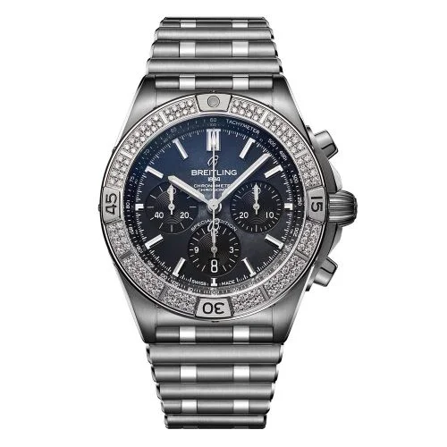 Breitling - AB01349A1B1A1 Chronomat B01 42 Stainless Steel / Diamondworks / Black MOP / Japan