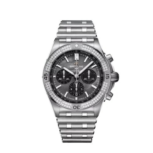 Breitling - AB0134A21G2A1 Chronomat B01 42 Stainless Steel - Diamond / Grey MOP / Japan