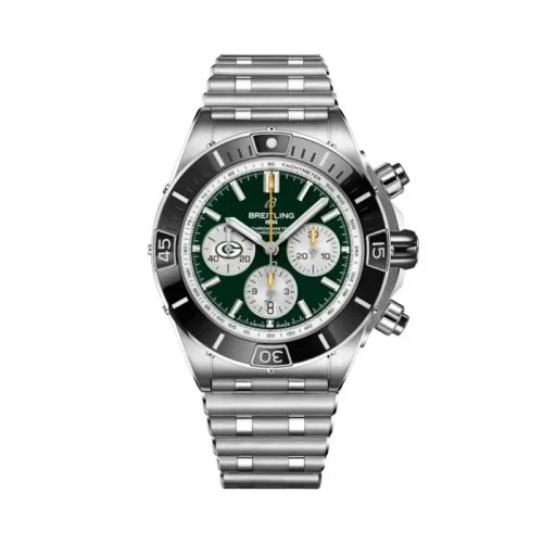 Breitling - AB01361C1L1A1 Super Chronomat B01 Chronograph 44 NFL Green Bay Packers