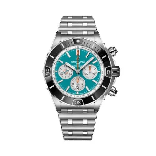 Breitling - AB01361C1L2A1 Super Chronomat B01 Chronograph 44 NFL Miami Dolphins