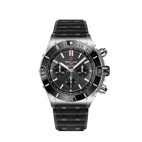 Breitling - AB0136251B2S1 Super Chronomat B01 44 Stainless Steel / Anthracite / Rubber / Boutique Edition